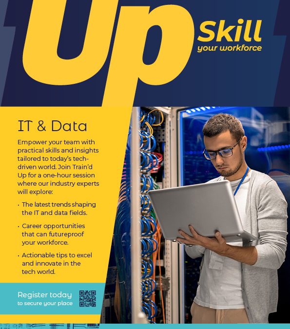 Skill Up Your Workforce with Train’d Up’s Free IT and Data Information Session